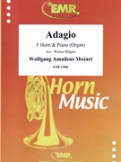 Adagio by Mozart Wolfgang Amadeus - Walter Hilgers - for Horn and Organ (Horn and Organ)