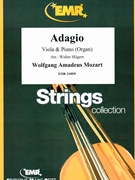 Adagio by Mozart Wolfgang Amadeus - Walter Hilgers - for Viola and Piano (Viola and Piano)