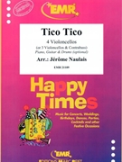 Tico Tico by Naulais Jerome for 3 Violoncellos and Contrabass (3 Violoncellos and Contrabass (Piano Guitar and Drums optional))