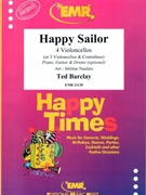 Happy Sailor by Barclay Ted - Naulais Jerome - for 4 Violoncellos (4 Violoncellos (Piano Guitar and Drums optional))