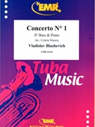 Concerto # 1 by Blazhevich Vladislav - Mourey Colette - for Eb Bass and Piano (Eb Bass and Piano)