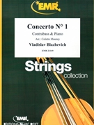 Concerto # 1 by Blazhevich Vladislav - Mourey Colette - for Contrabass and Piano (Contrabass and Piano)