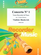 Concerto # 1 by Blazhevich Vladislav - Mourey Colette - for Tenor Recorder and Piano (Tenor Recorder and Piano)