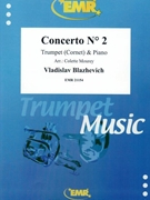 Concerto # 2 by Blazhevich Vladislav - Mourey Colette - for Trumpet and Piano (Trumpet and Piano)