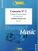 Concerto # 3 by Blazhevich Vladislav - Mourey Colette - for Trumpet and Piano (Trumpet and Piano)