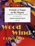 Prelude et Fugue en Re Majeur by Bach Johann Sebastian - Aloy Georges - for Woodwind Ensemble (Woodwind Ensemble)