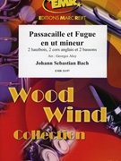 Passacaille et Fugue en ut mineur by Bach Johann Sebastian - Aloy Georges - for Woodwind Ensemble (Woodwind Ensemble)