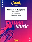 Andante et Allegretto by Balay Guillaume - Mourey Colette - for Bb Bass and Piano (Bb Bass and Piano)