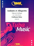 Andante et Allegretto by Balay Guillaume - Mourey Colette - for Tuba and Piano (Tuba and Piano)