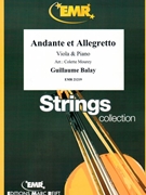 Andante et Allegretto by Balay Guillaume - Mourey Colette - for Viola and Piano (Viola and Piano)