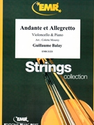 Andante et Allegretto by Balay Guillaume - Mourey Colette - for Violoncello and Piano (Violoncello and Piano)