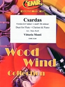 Csardas by Monti Vittorio - Marc Reift - for Flute Clarinet and Piano (Flute Clarinet and Piano)