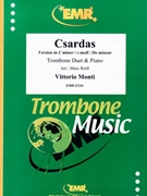 Csardas by Monti Vittorio - Marc Reift - for 2 Trombones and Piano (2 Trombones and Piano)