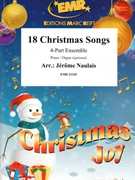 18 Christmas Songs by Naulais Jerome for Concert Band - Blasorchester - Harmonie (Concert Band - Blasorchester - Harmonie (Flexi-Band (4 Parts) Piano / Organ optional))