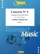 Concerto # 4 by Blazhevich Vladislav - Mourey Colette - for Cornet and Piano (Cornet and Piano)
