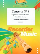 Concerto # 4 by Blazhevich Vladislav - Mourey Colette - for Soprano Recorder and Piano (Soprano Recorder and Piano)