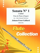 Sonata # 1 in A minor by Galliard Johann Ernst - Mortimer John Glenesk - for Flute and Organ (Flute and Organ)