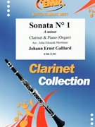 Sonata # 1 in A minor by Galliard Johann Ernst - Mortimer John Glenesk - for Clarinet and Piano (Clarinet and Piano)
