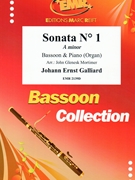 Sonata # 1 in A minor by Galliard Johann Ernst - Mortimer John Glenesk - for Bassoon and Organ (Bassoon and Organ)
