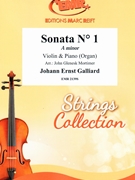 Sonata # 1 in A minor by Galliard Johann Ernst - Mortimer John Glenesk - for Violin and Piano (Violin and Piano)