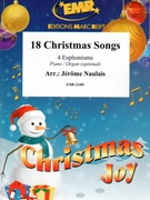 18 Christmas Songs by Naulais Jerome for 4 Euphoniums and Piano (4 Euphoniums and Piano)
