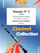 Sonata # 2 in G Major by Galliard Johann Ernst - Mortimer John Glenesk - for Clarinet and Piano (Clarinet and Piano)