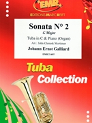 Sonata # 2 in G Major by Galliard Johann Ernst - Mortimer John Glenesk - for Tuba and Piano (Tuba and Piano)