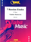 7 Russian Etudes by Blazhevich Vladislav for Eb Bass Tutors and Studies (Eb Bass Tutors and Studies)