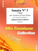 Sonata # 3 in F Major by Galliard Johann Ernst - Mortimer John Glenesk - for Alto Trombone and Piano (Alto Trombone and Piano)