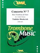 Concerto # 7 by Blazhevich Vladislav - Mourey Colette - for Bass Trombone and Piano (Bass Trombone and Piano)