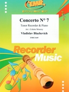 Concerto # 7 by Blazhevich Vladislav - Mourey Colette - for Tenor Recorder and Piano (Tenor Recorder and Piano)