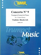 Concerto # 9 by Blazhevich Vladislav - Mourey Colette - for Cornet and Piano (Cornet and Piano)