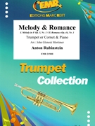 Melody & Romance by Rubinstein Anton - Mortimer John Glenesk - for Trumpet and Piano (Trumpet and Piano)