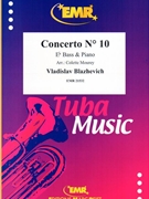 Concerto # 10 by Blazhevich Vladislav - Mourey Colette - for Eb Bass and Piano (Eb Bass and Piano)