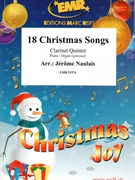 18 Christmas Songs by Naulais Jerome for 5 Clarinets (5 Clarinets)