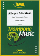 Allegro Maestoso by Koetsier Jan for Bass Trombone (Bass Tromb)