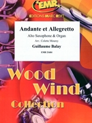 Andante et Allegretto by Balay Guillaume - Mourey Colette - for Alto Saxophone and Organ (Alto Saxophone and Organ)