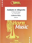 Andante et Allegretto by Balay Guillaume - Mourey Colette - for Eb Horn and Organ (Eb Horn and Organ)
