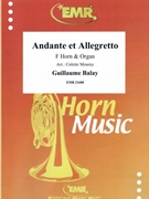 Andante et Allegretto by Balay Guillaume - Mourey Colette - for Horn and Organ (Horn and Organ)
