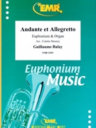 Andante et Allegretto by Balay Guillaume - Mourey Colette - for Euphonium and Organ (Euphonium and Organ)
