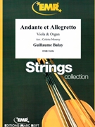 Andante et Allegretto by Balay Guillaume - Mourey Colette - for Viola and Organ (Viola and Organ)