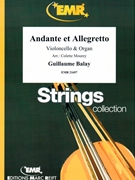 Andante et Allegretto by Balay Guillaume - Mourey Colette - for Violoncello and Organ (Violoncello and Organ)