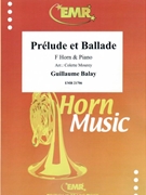 Prelude et Ballade by Balay Guillaume - Mourey Colette - for Horn and Piano (Horn and Piano)