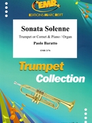 Sonata Solenne by Baratto Paolo for Trumpet and Piano (Trumpet and Piano)