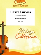 Danza Furiosa by Baratto Paolo for Violin and Piano (Violin and Piano)
