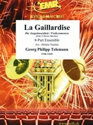 La Gaillardise by Telemann Georg Philipp - Naulais Jerome - for 8 - Part Ensemble (8 - Part Ensemble (Piano Timpani Glockenspiel Snare Drum optional))