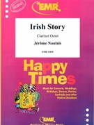 Irish Story by Naulais Jerome for 8 Clarinets (8 Clarinets (Piano Timpani Percussion optional))