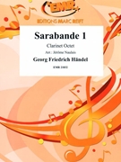 Sarabande 1 by Handel George Frideric - Naulais Jerome - for 8 Clarinets (8 Clarinets (Piano Timpani Glockenspiel optional))