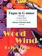 Fugue in G minor by Bach Johann Sebastian - Naulais Jerome - for 8 Clarinets (8 Clarinets (Piano Timpani Percussion optional))