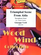 Triumphal Scene From Aida by Verdi Giuseppe - Naulais Jerome - for 8 Saxophones (8 Saxophones (SAAAA(T)A(T)TB (Piano / Timpani / Snare Drum / Percussion optional))